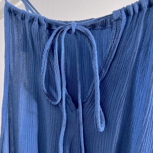 F21 Adjustable Halter A Line Dress - Picture 6 of 7